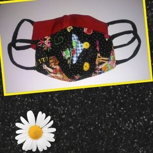 Two face mask with inside filter